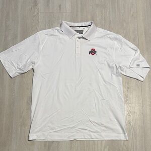 Cutter & Buck White Polo Shirt with Logo